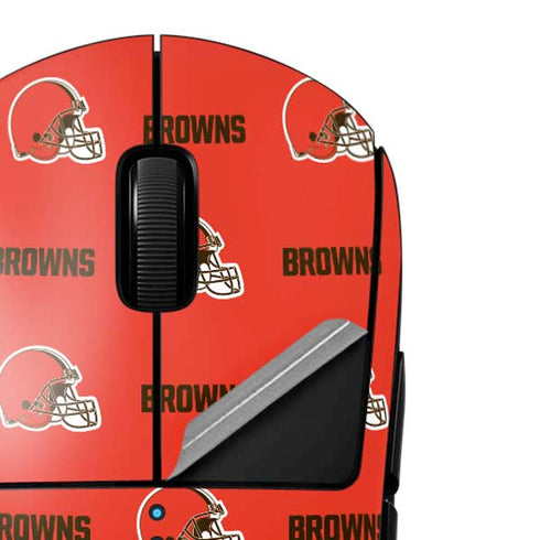 NFL Cleveland Browns Blitz Series G Pro Wireless Gaming Mouse Skin